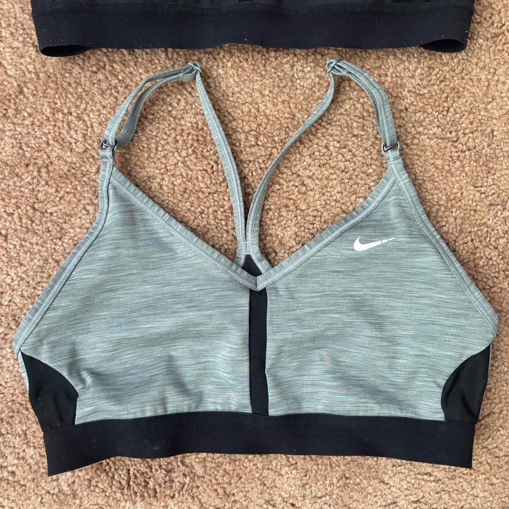 Nike Women's Black and Gray Sports Bras Set - Picture 2 of 13